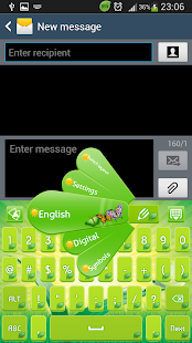 Lastest Keyboard Green Nature APK