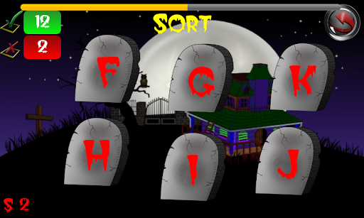 【免費教育App】Halloween Zombie ABC Games-APP點子