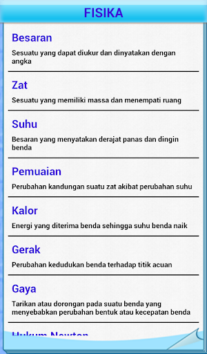 【免費教育App】Kumpulan Rumus Fisika-APP點子