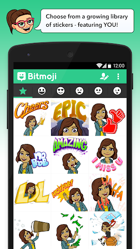 Bitmoji——Bitstrips的表情符号