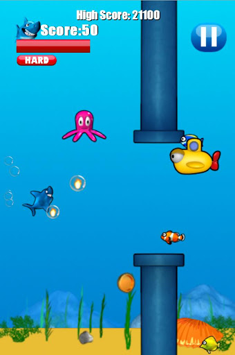 Jumpy Shark - 8bit Shooter Bro