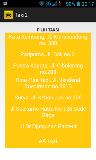 Taxi Bandung