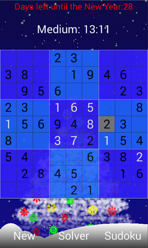 【免費解謎App】Sudoku (New Year edition)-APP點子