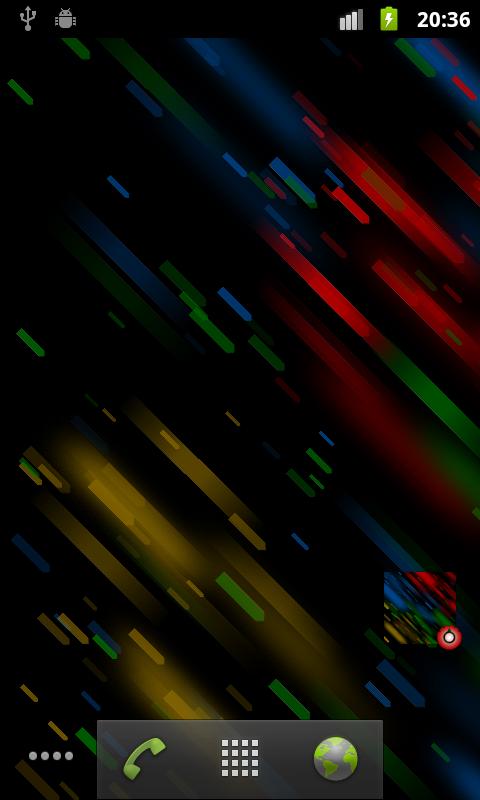 Android application Nex Rain Pro Live Wallpaper screenshort
