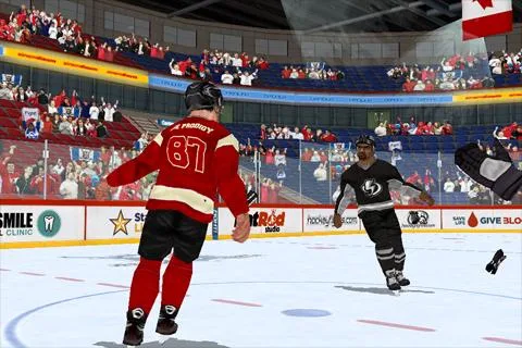 Screenshot Hockey Fight Pro v1.75 MOD APK [Money]