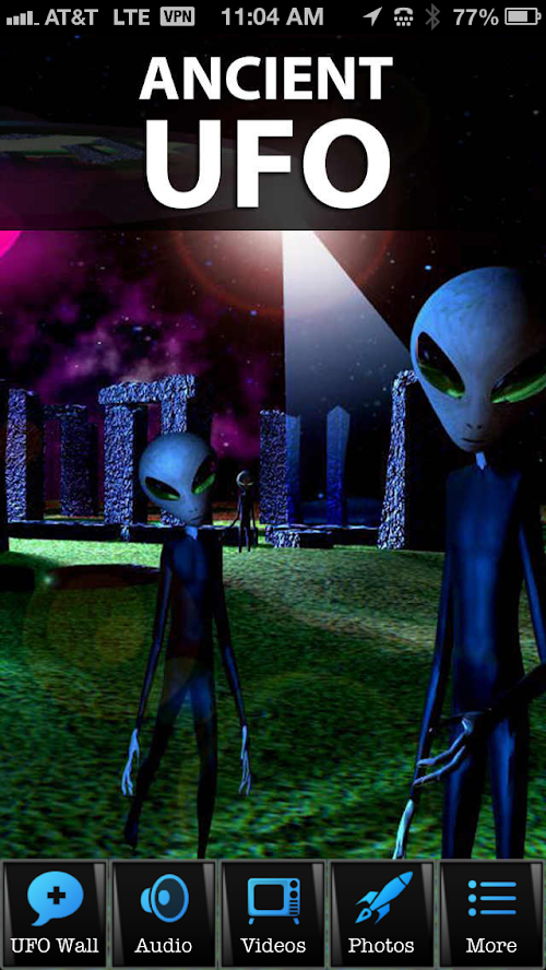 Android application Ancient UFO screenshort