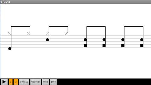 Android application DrumFill by RTF screenshort