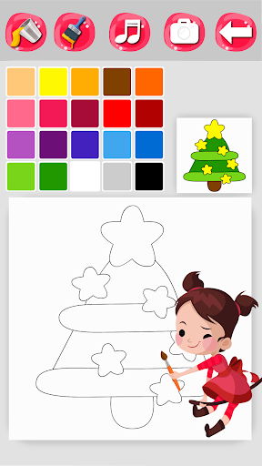 【免費教育App】聖誕節著色-APP點子
