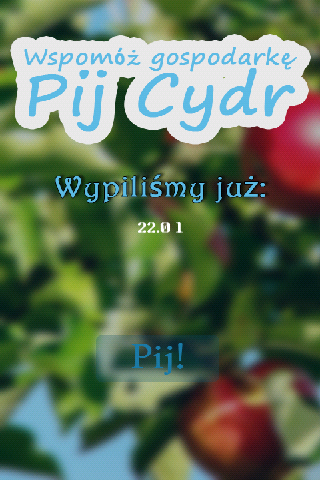 Pij cydr