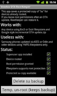 OTA RootKeeper -no 4.3 support - screenshot thumbnail