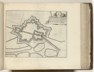 Plattegrond van Sas-van-Gent, ca. 1693-1696