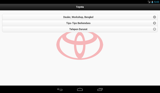 【免費交通運輸App】Bengkel Toyota-APP點子