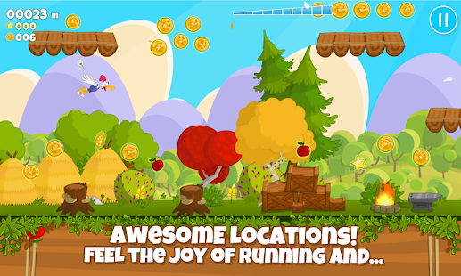 Chicken Fly! - Platform Jumper 1.9.151 APK + Мод (Unlimited money) за Android