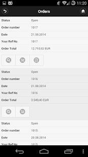 WECO E-Commerce Mobile Demo Screenshots 4
