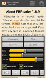 FBReader TTS+ Plugin poster 4