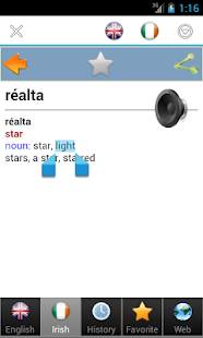 Irish foclóir Béarla Gaeilge(圖4)-速報App