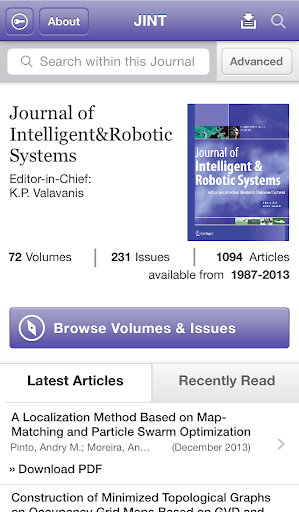 【免費書籍App】Intelligent and Robotic Syst-APP點子