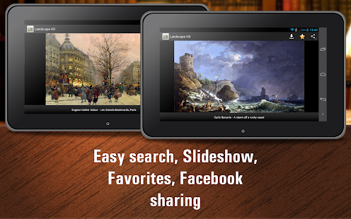 Landscape painting HD Screenshots 8