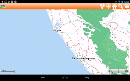 Kerala Offline mappa Map Screenshots 1