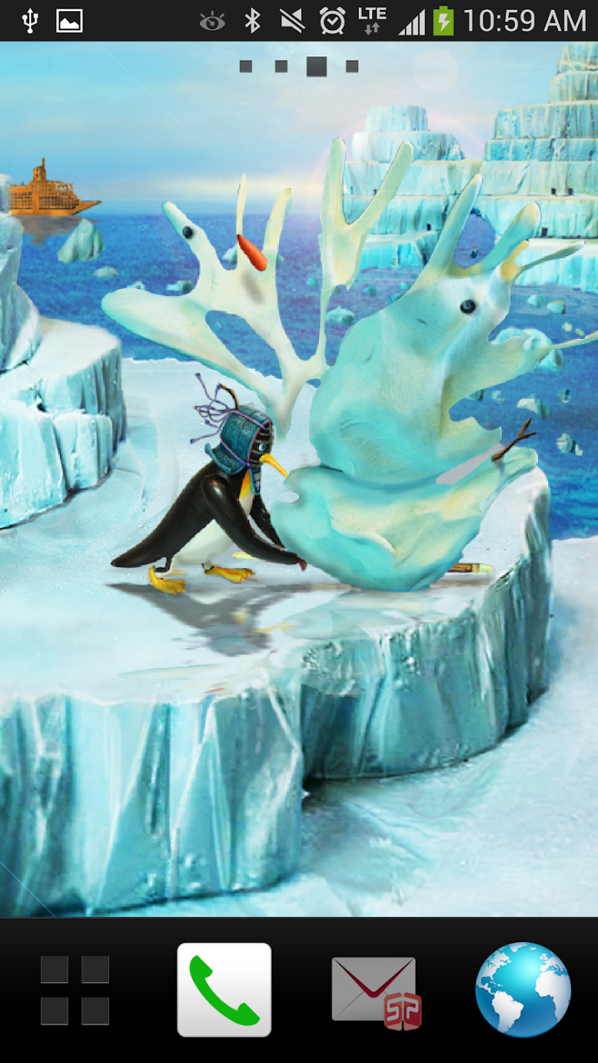 Samurai Penguin Screen 1