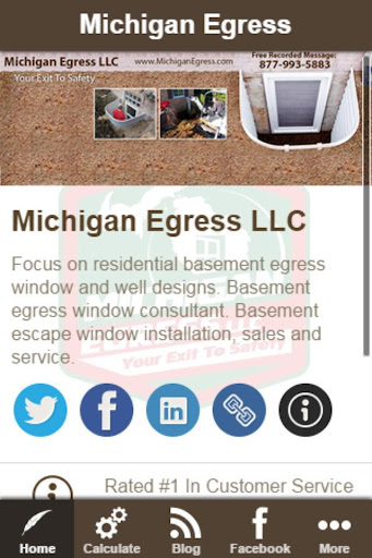 Egress Window Calculator