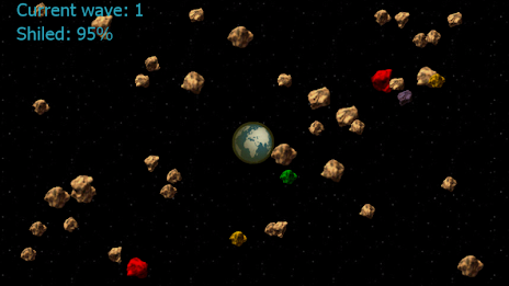 Space Attack by KWEZIT games poster 4