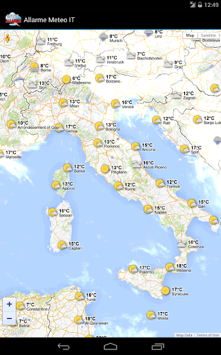 【免費天氣App】Allarme Meteo IT-APP點子