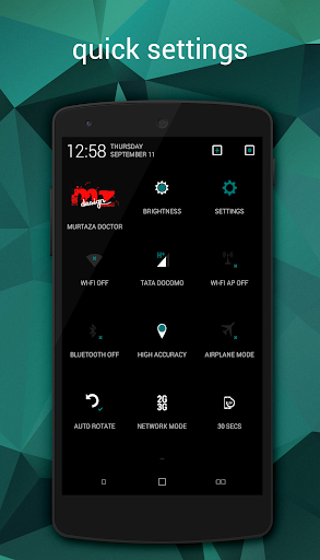 Dark Cyan CM11 PA theme