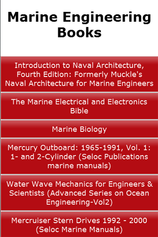 Marine Engineering Books