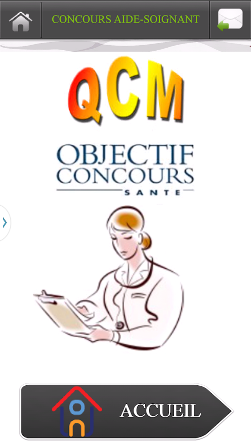 Android application Concours Aide-Soignant screenshort