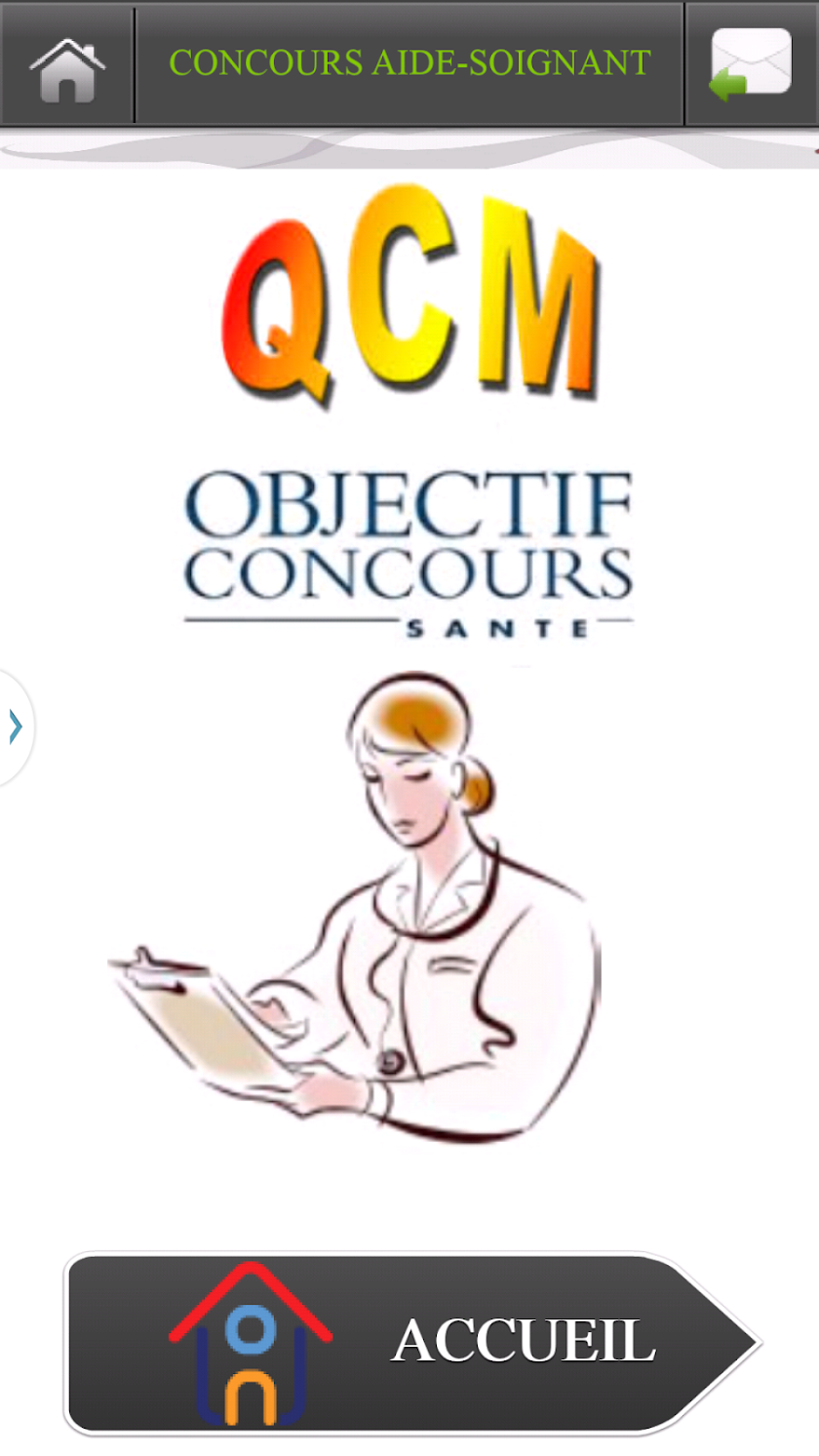 Concours Aide-Soignant Screen 1