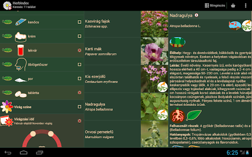 HerbIndex - herbal drugs Screenshot