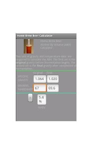 Free Home Brew Beer ABV Calculator APK
