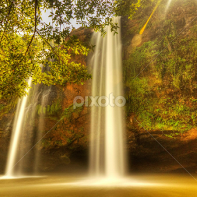 Curug Sodong, Ciletuh, Sukabumi by Alfi Nurulhida - Landscapes Waterscapes