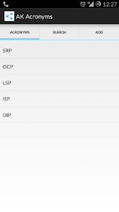 Acronym App Screenshots 0