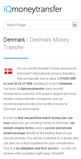 Denmark Transfer DKK