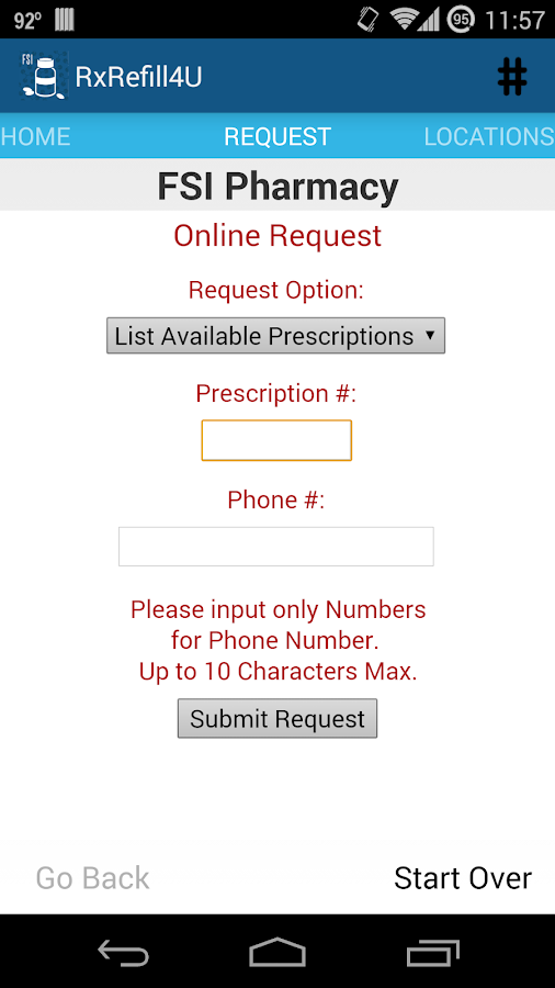 RxRefill4U Prescription Refill Android Apps on Google Play