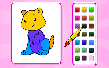 Coloring Pages Pets Coloring poster 9