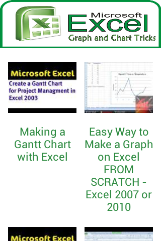 【免費程式庫與試用程式App】How to make a chart in excel-APP點子