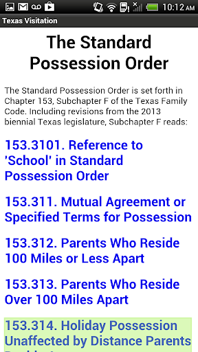 【免費書籍App】Texas Visitation-APP點子