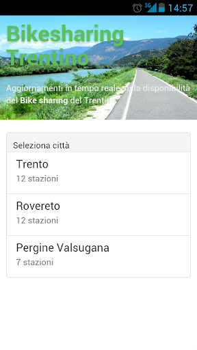 Trentino Bike Sharing