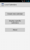 Local Calendars APK ภาพหน้าจอ #1