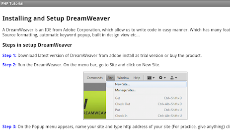 PHP TUTORIAL using DreamWeaver poster 4