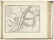Plattegrond van Bayonne, 1726