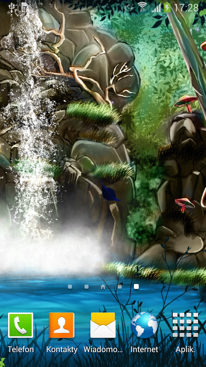3D Waterfall Live Wallpaper HD Screen 3