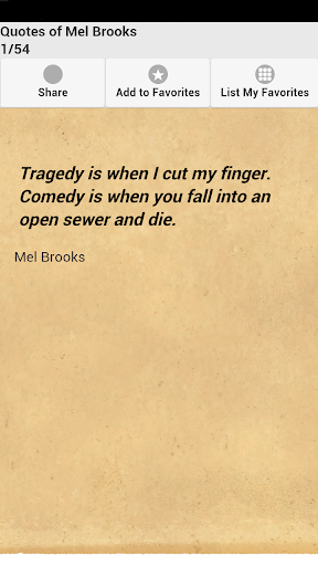 Quotes of Mel Brooks