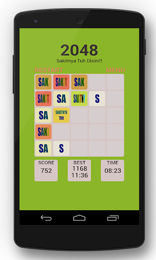 2048 Sakitnya Tuh Disini