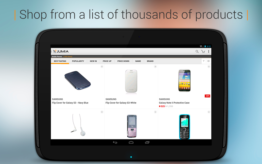 JUMIA App for Android screenshot