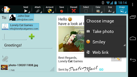 ProfiMail Go - email client(圖5)-速報App