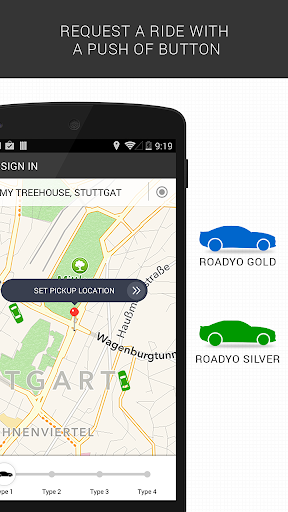 RoadYo - For on demand taxis